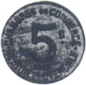 5 Centimes (Chambres de Commerce - Region Provençale. Essai)
