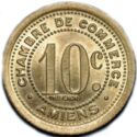 10 Centimes (Chambre de Commerce de Amiens. Essai. Thévenon)