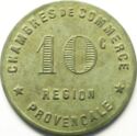 10 Centimes (Chambres de Commerce - Region Provençale)
