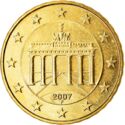 10 Euro Cent (new map - Brandenb. gate - A, D, F, G, J)