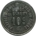 10 Centimes (Saint-Rémy-de-Provence (Bouches-du-Rhône) – Dépôt de St. Rémy / Camp d’inter…