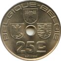 25 Centimes (Belgique - België)