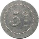 5 Centimes (Gex (Ain) – Louis Ploujoux. No date)