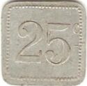 25 Centimes (Oyonnax Bellegarde (Ain) – Unions commerciales. No date)