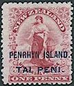 Zealandia overprinted