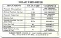 Solaic - Groupe Sligos (Solaic Card Offer)