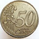 50 Euro Cent (1st Map of Europe)