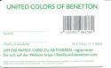 United Colors of Benetton - Family Card