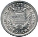 25 Centimes (Béziers (Hérault) – Société du grand café glacier)