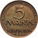 5 Mark (Priv. Bürger Schützen Gesellsch.)