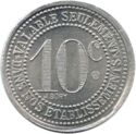 10 Centimes (Vichy (Allier) – Compagnie fermière de l’établissement thermal de Vichy)