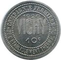 10 Centimes (Vichy (Allier) – Compagnie fermière de l’établissement thermal de Vichy)