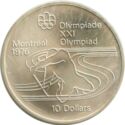 10 Dollars (XXI Summer Olympic Games 1976 Montreal - Paddling - Series V)