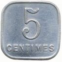 5 Centimes (Dôle (Jura) – Fédération commerciale industrielle)