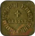 5 Centimes (Grasse-(Alpes-Maritimes). Fourneau Economique Saint Vincent de Paul. No date)