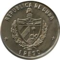 1 Peso (60th Anniversary of Socialist Revolution - Lenin)