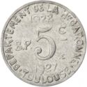5 Centimes (Toulouse - Haute-Garonne) – Union Latine. 22-27)