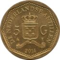 5 Gulden (King Willem-Alexander)