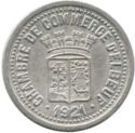 25 Centimes (Elbeuf (Seine-Inférieure) – Chambre de Commerce d’Elbeuf)