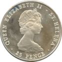 25 Pence (Wedding Prince Charles and Lady Diana - Silver edition)