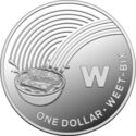 1 Dollar (The Great Aussie Coin Hunt - Letter W - Weet-Bix)