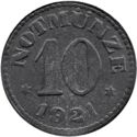 10 Pfennig (H. Heye Glasfabrik)