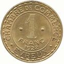 1 Franc (Chambre de Commerce - Evreux)