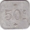 50 Centimes (Thaon-les-Vosges (Vosges) – Société coopérative. No date)