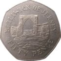 50 Pence (Arch of Grosnez Castle)