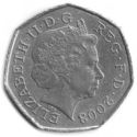 50 Pence (Women's Social and Political Union)