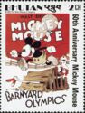 Walt Disney´s Mickey Mouse in "Barnyard Olympics, 1930"