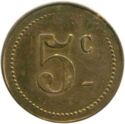 5 Centimes (Castres (Tarn) – Au printemps / Ch. Desplats. No date)