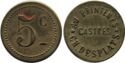 5 Centimes (Castres (Tarn) – Au printemps / Ch. Desplats. No date)