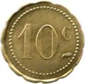 10 Centimes (Castres (Tarn) – Au printemps / Ch. Desplats. No date)