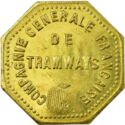 30 Centimes (Le Havre (Seine-Inférieure) –Compagnie Générale Française de Tramways. No da…