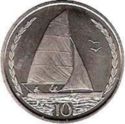 10 Pence (3 Triskeles)
