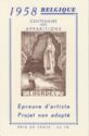 Centenary - Apparition of the Madonna in Lourdes - French