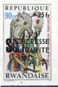 Sinehatiali dance costumes, Ivory Coast - overprint