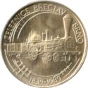 50 Korun (150 years of Breclav-Brno railroad)