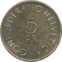 5 Francs (100th Anniversary of the Red Cross)