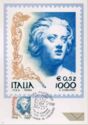 "La donna nell'arte" - L. 1000 - € 0,52 - Costanza Buonarelli