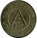 25 Centimes (Paris (Seine) – L’égalitaire / Société coopérative de consommation. No date)