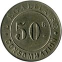 50 Centimes (Paris (Seine) – L’égalitaire / Société coopérative de consommation. No date)
