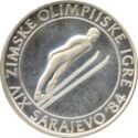 500 Dinara (1984 Winter Olympics - Ski Jumping)