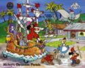 Mickey´s Christmas Parade - Captain Hook on float