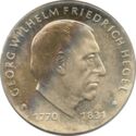 10 Mark (150th Death anniversary philosopher of Georg Hegel)