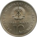 10 Mark (40th Anniversary of East German Sports - Female running)