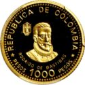 1,000 Pesos (450 Anniversary of Santa Martha)