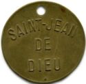 5 Francs (Lyon (Rhône) – Saint-Jean de Dieu (hôpital). No date. "▲" )