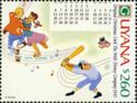 Couple Dancing, Baseball Batter, Christmas Card 1945